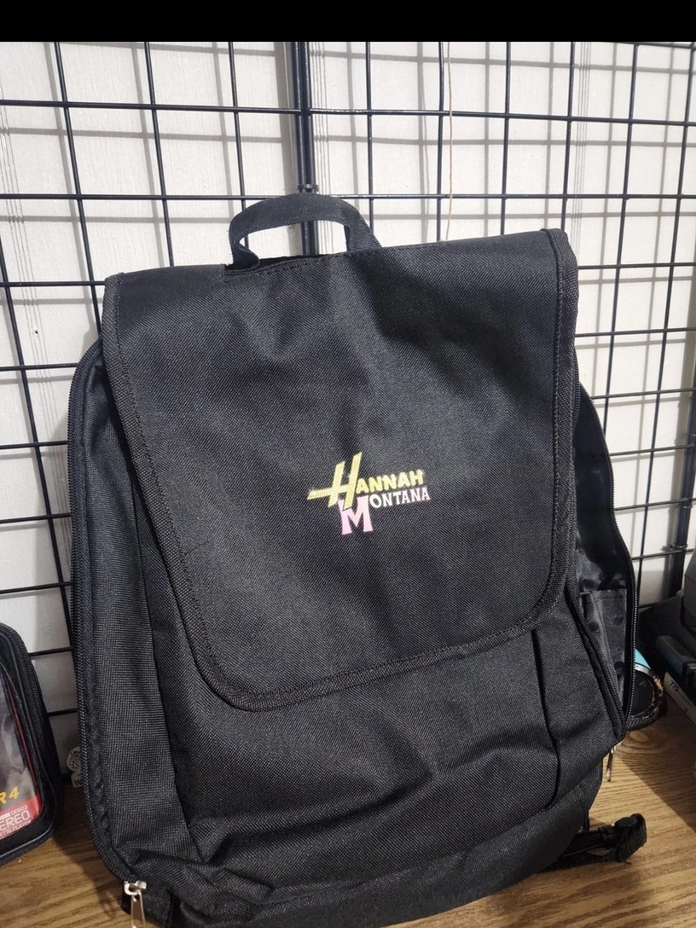 Original HANNAH Montana Mini Backpack Book Laptop Bag-Miley Cyrus Rare